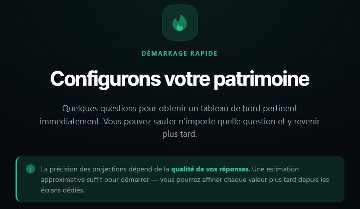 Assistant de démarrage rapide